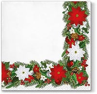 Poinsettia Wreath