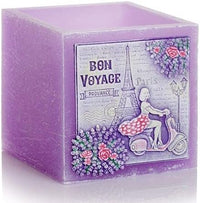 AM Decor Lavender Scented Candle Lamp Premium Handmade Home Decoration, Gift for Any Occas