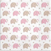 Baby Elephants Pink