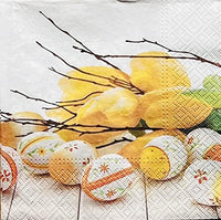 Tulips and Easter Eggs