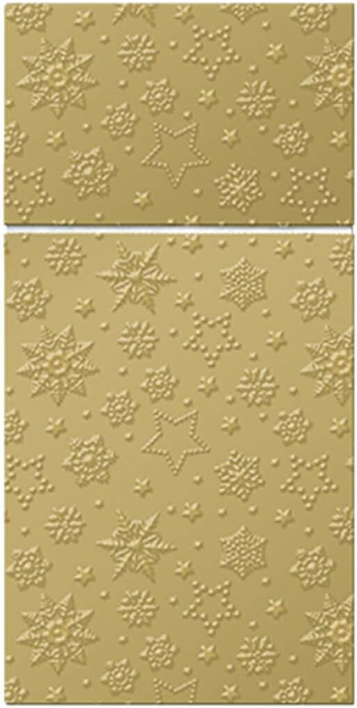 Christmas Napkins Paper Disposable Decorative Decoupage Gold Napkin Pouches
