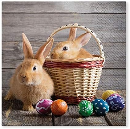 Easter Bunny on Wood