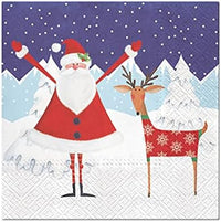 Santa and Reindeer