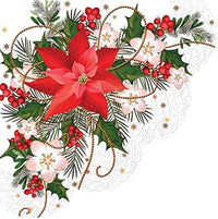 Poinsettia Composition