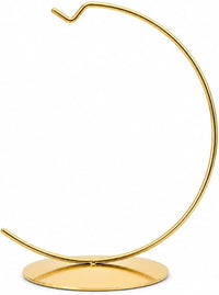 Christmas ornament display stand, gold