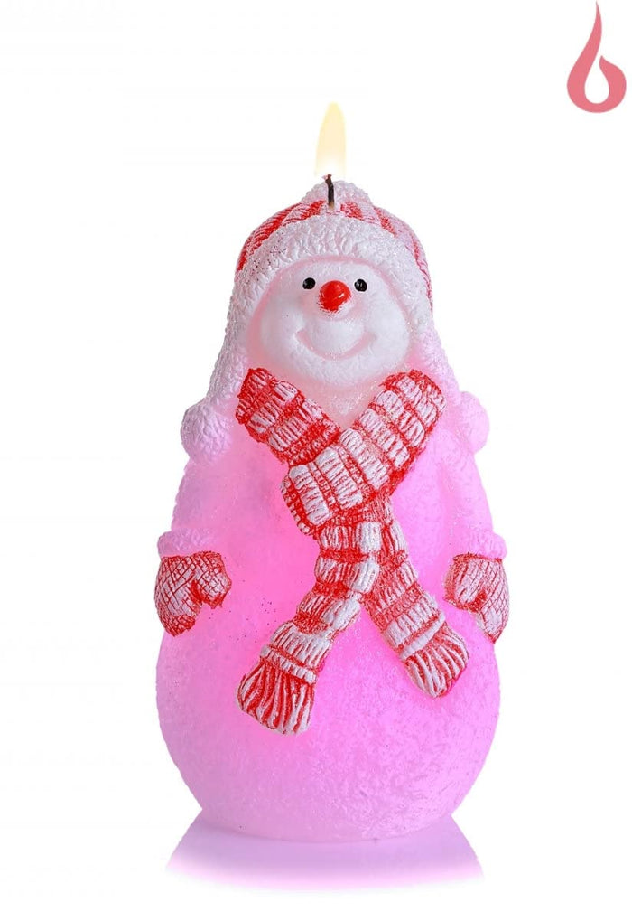Easter and Christmas Figure Candles with LED, Handcrafted Holiday Table Decorations