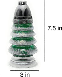 Cemetery Memorial Candle | Gravesite Remembrance Decor | Glass Lantern European Style Cand - image 2
