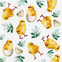 Chicken in Eggs Spring Cocktail Napkins Beautiful Napkins 20 Count 13 in