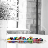Hand Painted Wooden Easter Eggs Set of 3 Medium, Easter Eggs Decorating - image 4
