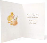 European Style Easter Greeting Cards with Glitter - Set of 6 - Religious Easter Cards with - image 3