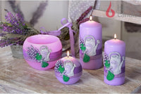 Lavender Scented Candle Lamp Premium Handmade Home Decor, Gift for Any Occasion (Lamp Tear - image 2