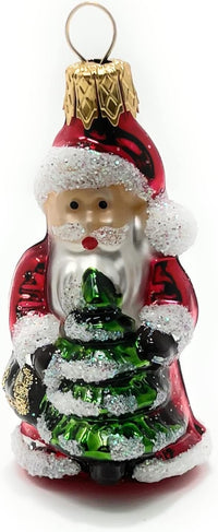 Mini Glass Christmas Ornament Mouth Blown Glass Handcrafted Ornaments Mix of 10 Random Min - image 6