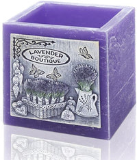 AM Decor Lavender Scented Candle Lamp Premium Handcrafted Home Decoration, Gift for Any Oc