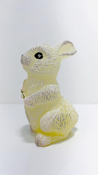 AM Décor Easter Bunny Candle with Diode, Premium Handcrafted Holiday Decoration (White) - image 3