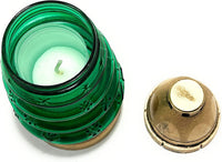 AM Décor Cemetery Memorial Candle | Gravesite Remembrance Decoration| Glass Lantern Europe - image 3