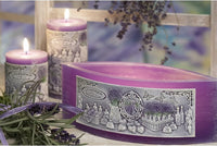 AM Decor Lavender Scented Candle Lamp Premium Handcrafted Home Decoration (Lamp 120 mm, Bo - image 3