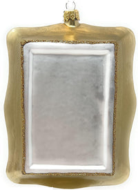 Christmas Ornament, Pope John Paul II, Blown Glass Picture Shape 6-inch - image 2