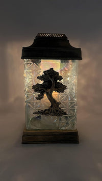 AM Décor 3D Tree Cemetery Memorial Candle | Gravesite Remembrance Decoration | Rainbow Gla - image 4