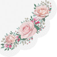 Easter Napkins Paper Disposable Decorative Decoupage Floral Gorgeous Roses
