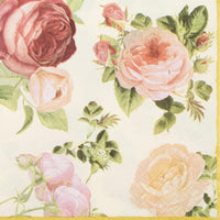 Easter Napkins Paper Disposable Decorative Decoupage Floral Rosalia 13 in