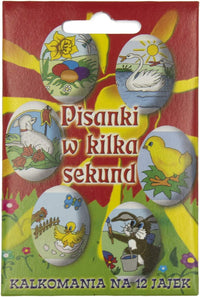 48 Easter Egg Wrappers Heat Shrink Sleeves Wraps Decoration (Funny) Use Blow Dryer or Boil - image 2