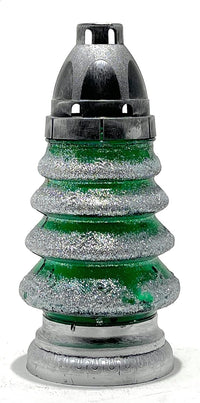 Cemetery Memorial Candle | Gravesite Remembrance Decor | Glass Lantern European Style Cand