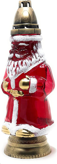 AM Décor Santa Cemetery Memorial Candle Holder | Gravesite Remembrance Decoration | Glass  - image 3
