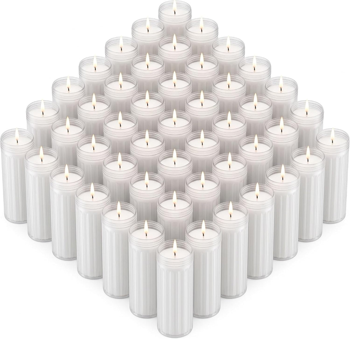 Prayer Candles Catholic Religious Memorial Inserts 54 Pack 4 in