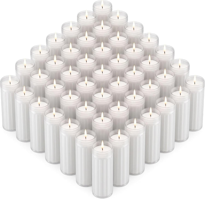 Prayer Candles Catholic Religious Memorial Inserts 54 Pack 4 in