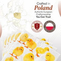 Easter Napkins Paper Disposable Decorative Decoupage Yellow Chicks 13 in - image 7