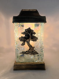 AM Décor 3D Tree Cemetery Memorial Candle | Gravesite Remembrance Decoration | Rainbow Gla - image 4