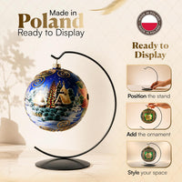 Christmas ornament display stand, black - image 3