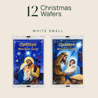 Oplatek Traditional Polish Christmas Oplatki Wafers Set of 12 Small - image 3