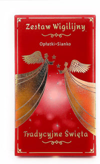 Oplatek Traditional Polish Christmas Oplatki Wafers 4 Large Gift Set Red - image 4