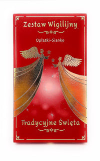 Oplatek Traditional Polish Christmas Oplatki Wafers 4 Large Gift Set Red - image 5