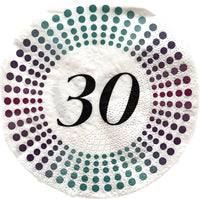 Birthday Napkins Paper Disposable Decorative Decoupage 30th Birthday
