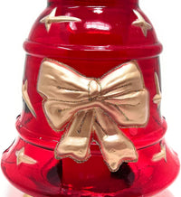 Bell Cemetery Memorial Candle | Gravesite Remembrance Decor | Glass Lantern European Style - image 3