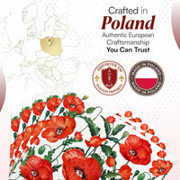 Floral Napkins Paper Disposable Decorative Decoupage Flanders Poppy 13 in - image 7