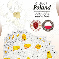 Easter Napkins Paper Disposable Decorative Decoupage Clucking Chickens - image 7