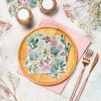 Easter Napkins Paper Disposable Decorative Decoupage Powder Garden 13 in - image 2