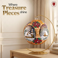 Christmas ornament display stand, gold - image 7