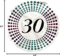 Birthday Napkins Paper Disposable Decorative Decoupage 30th Birthday - image 6