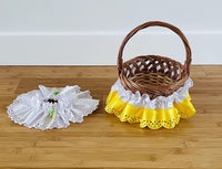 AM Décor Easter Doily Basket Cover Kit Polish Traditional Premium Handcrafted Holiday Deco - image 3