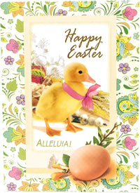 European Style Easter Greeting Cards with Glitter - Set of 6 - Religious Easter Cards with - image 2