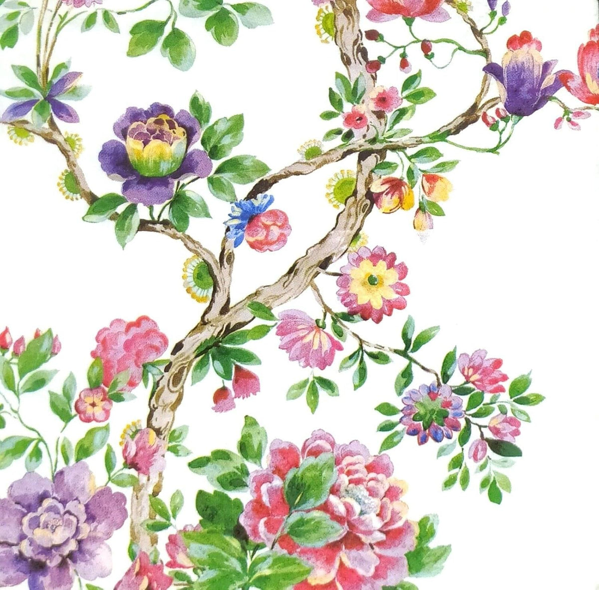 Japanese Garden Decoupage Napkins for Crafts Decorative Disposable Napkins