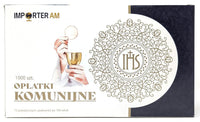 Communion Wafers Unleavened Bread Eucharist Hosts Round 1 3/8 in 1000 Count - image 6