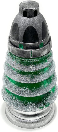 Cemetery Memorial Candle | Gravesite Remembrance Decor | Glass Lantern European Style Cand - image 3