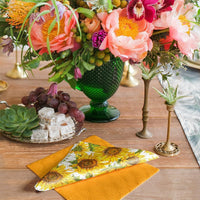 Floral Napkins Paper Disposable Decorative Decoupage Dancing Sunflowers - image 4