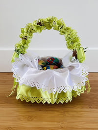AM Décor Easter Doily Basket Cover Kit Polish Traditional Premium Handcrafted Holiday Deco - image 6