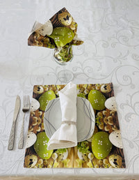 Easter Napkins Paper Disposable Decorative Decoupage Eggs Among Catkins - image 5